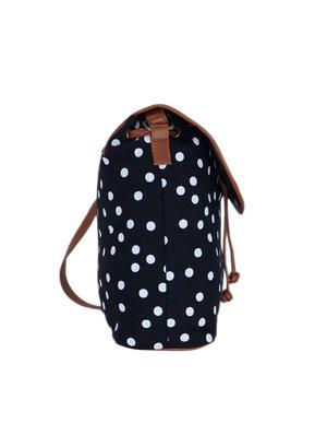 black canvas printed sling bag - 15920774 - Standard Image - 4