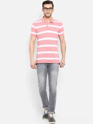 grey cotton washed jeans - 15921005 - Standard Image - 4