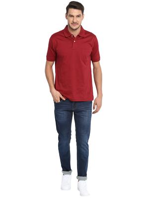 blue cotton washed jeans - 15921009 - Standard Image - 4