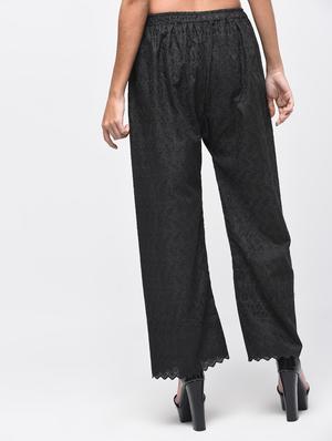 chikenkari embroidered palazzo - 15923479 - Standard Image - 4
