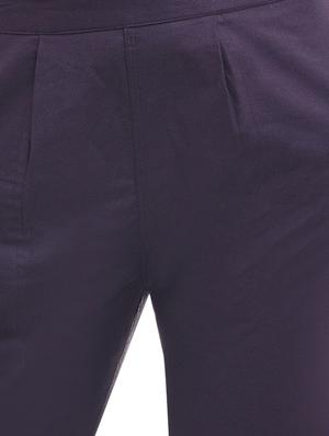 elasticated waist pleated trouser - 15925552 - Standard Image - 4