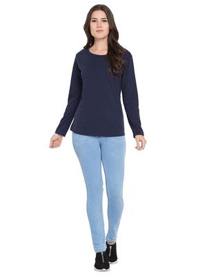 round neck long sleeved tee - 15926249 - Standard Image - 4