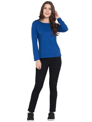 round neck long sleeved tee - 15926253 - Standard Image - 4