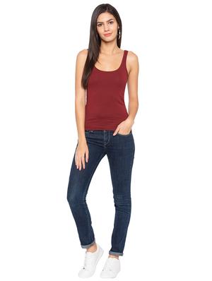 scoop neck tank tee - 15927490 - Standard Image - 4