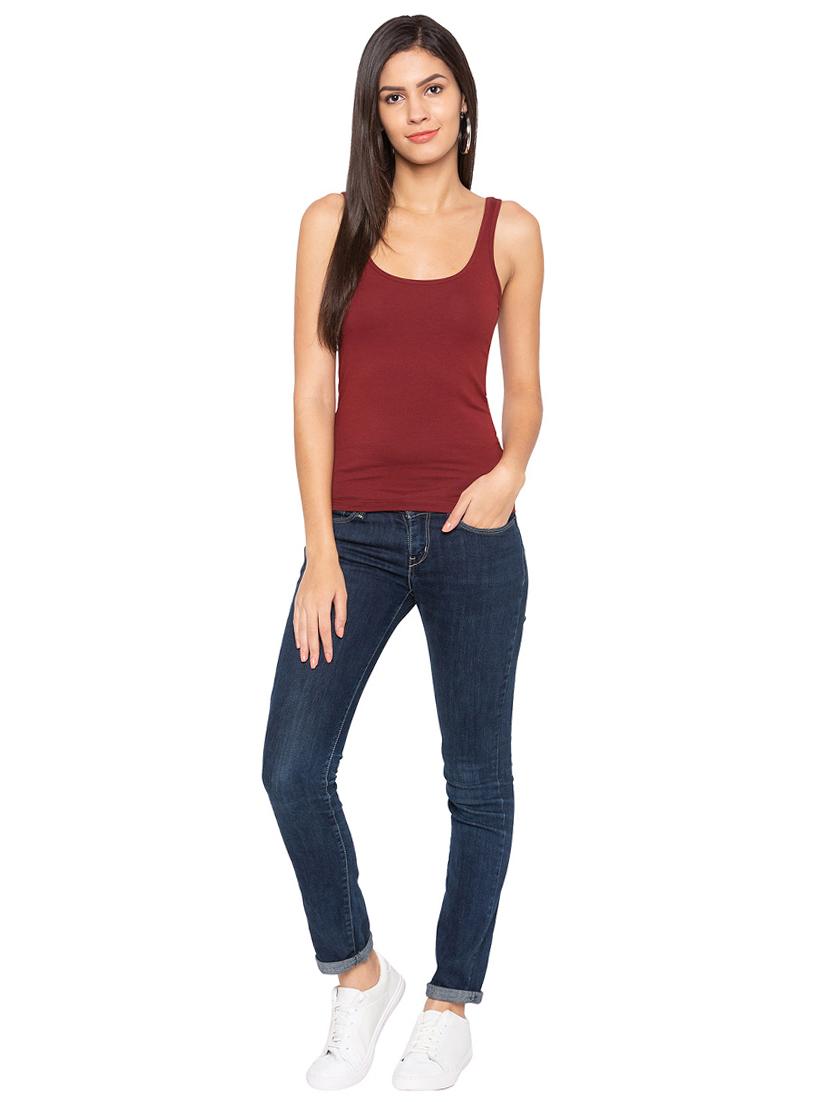 scoop neck tank tee - 15927490 - Zoom Image - 4