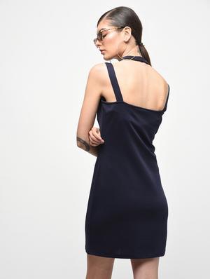 choker neck sheath dress - 15928064 - Standard Image - 4