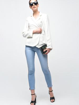 Side taping detail jeans - 15930130 - Standard Image - 4