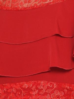 lace paneled maxi dress - 15931044 - Standard Image - 4