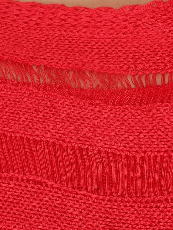 button detail knitted top - 15931460 - Zoom Image - 4
