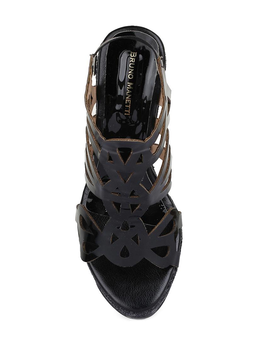 black back strap sandals - 15932357 - Zoom Image - 4