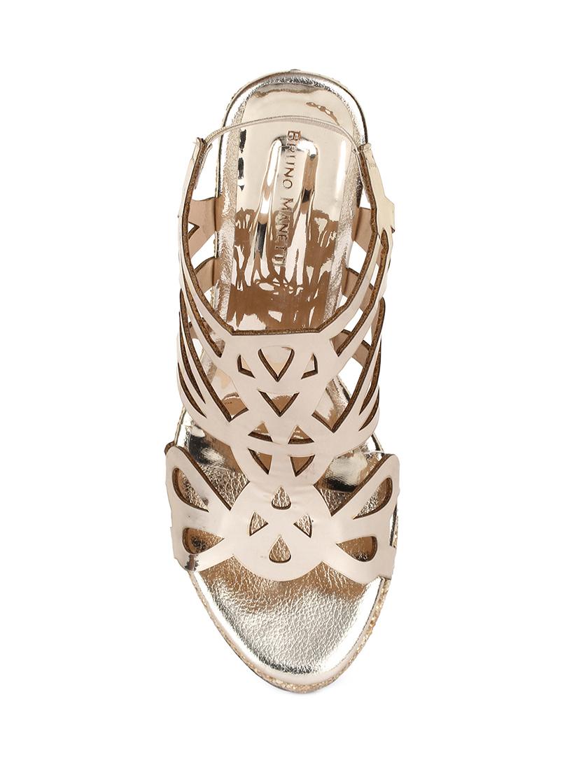 gold back strap sandals - 15932358 - Zoom Image - 4