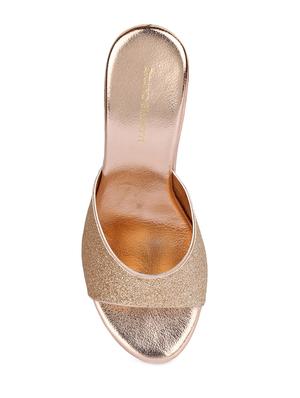 gold slip on wedges - 15932365 - Standard Image - 4