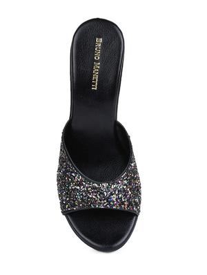 black slip on wedges - 15932367 - Standard Image - 4
