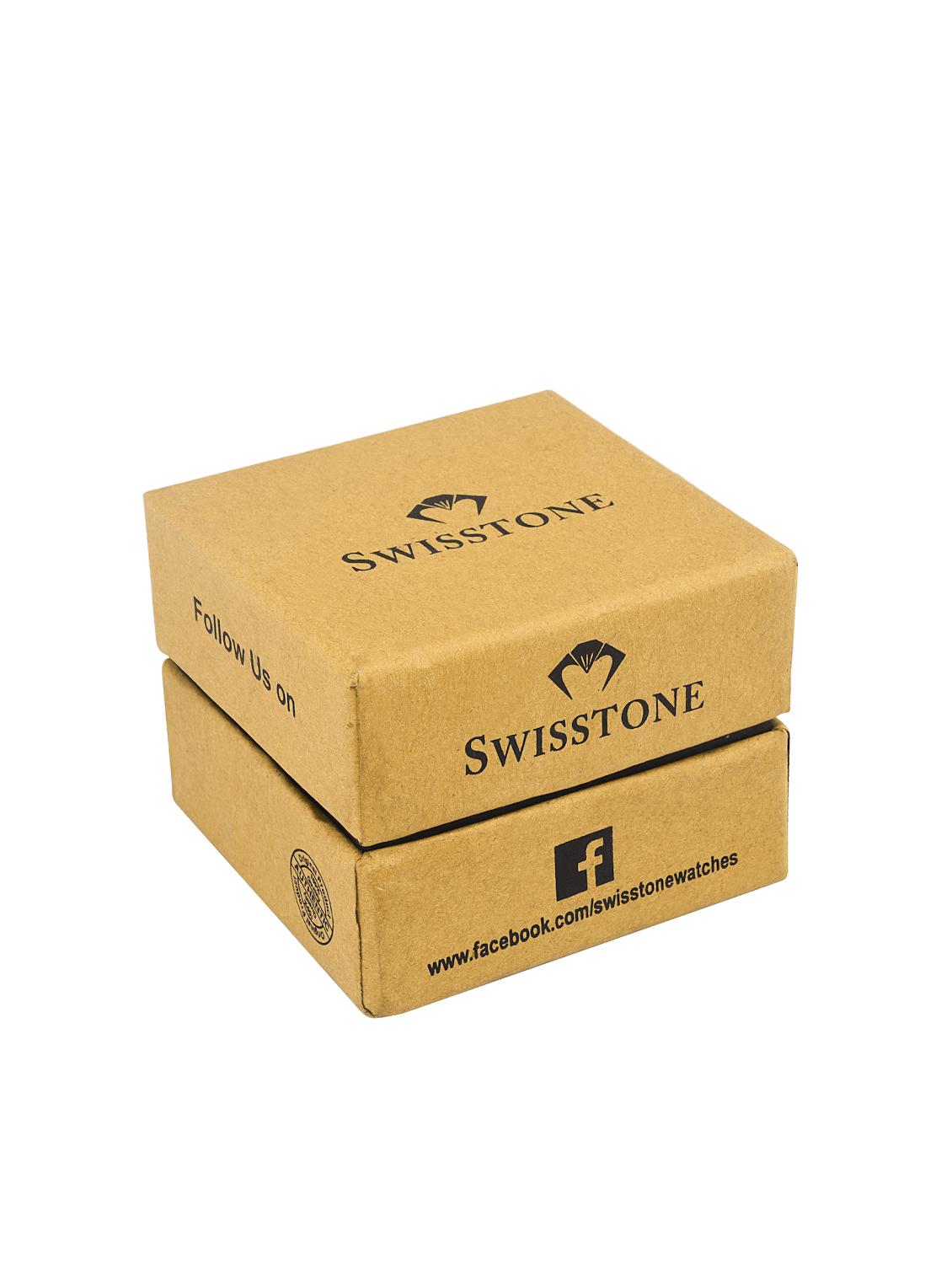 swisstone ck319-wht round dial analog watch - 15933017 - Zoom Image - 4