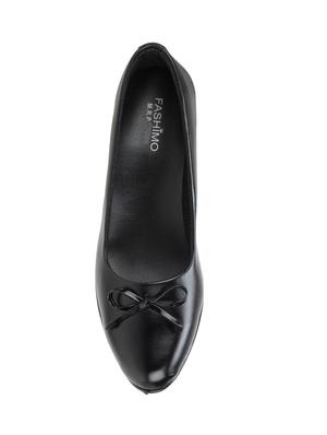 black slip on pumps - 15936259 - Standard Image - 4