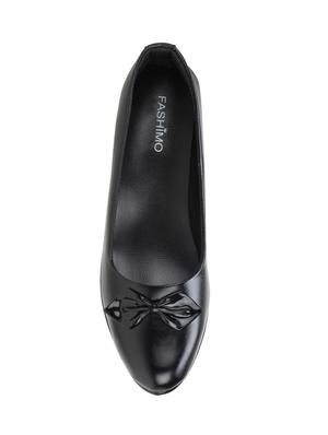 black slip on pumps - 15936260 - Standard Image - 4