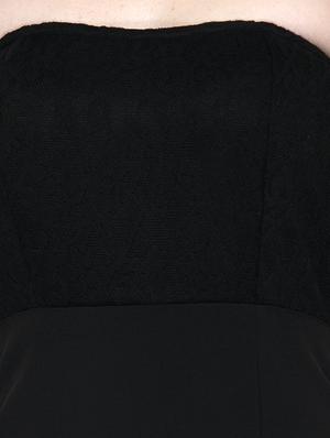 off shoulder high slit dress - 15936611 - Standard Image - 4