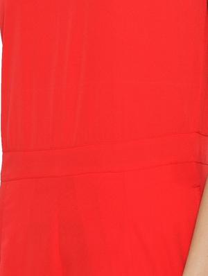 pleat detail full leg jumpsuit - 15939094 - Standard Image - 4