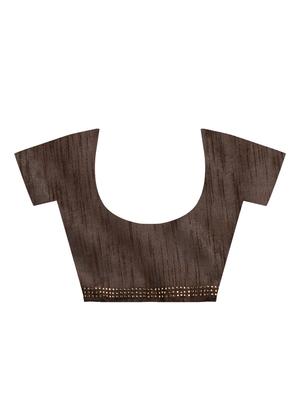 embellished lace border saree with blouse - 15940672 - Standard Image - 4