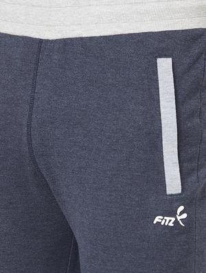 blue polyester joggers - 15943821 - Standard Image - 4