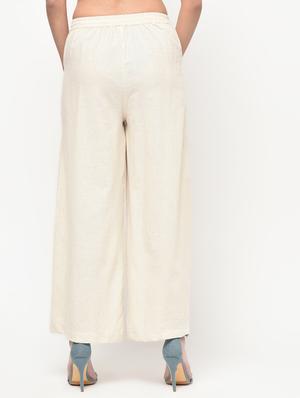 high rise solid palazzo - 15947177 - Standard Image - 4