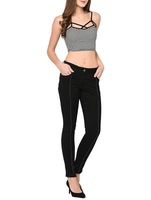embellished skinny fit jeans - 15947342 - Standard Image - 4