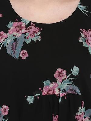 floraal straight kurti - 15947374 - Standard Image - 4