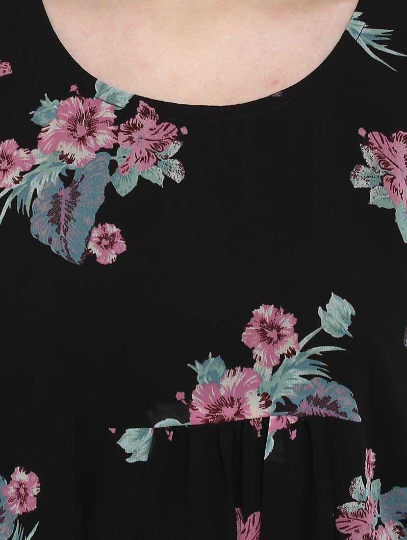 floraal straight kurti - 15947374 - Zoom Image - 4