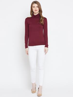 turtle neck long sleeved top - 15952179 - Standard Image - 4