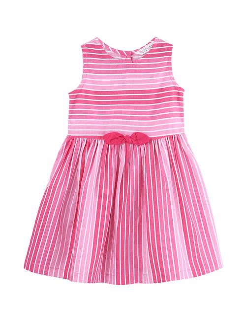 pink cotton frock - 15958253 - Standard Image - 1