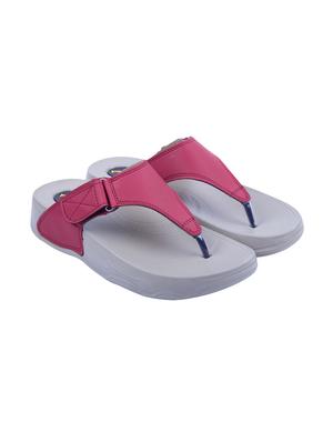 pink toe separator slippers - 15965351 - Standard Image - 4