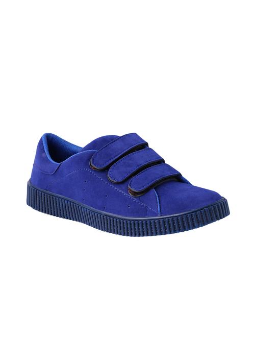 blue Suede casual slip ons - 15965431 - Standard Image - 1