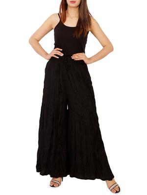 Solid flared palazzo - 15967747 - Standard Image - 4