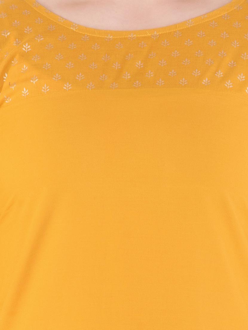 block print straight kurta - 15970182 - Zoom Image - 4