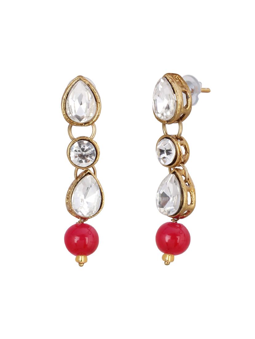 red brass long necklace - 15970531 - Zoom Image - 4