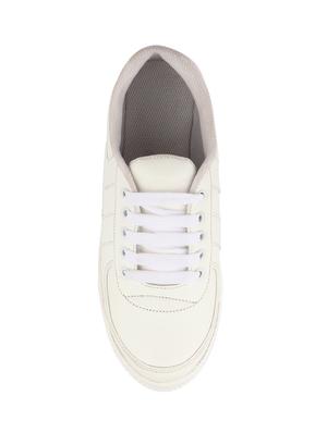 white lace-up sneakers - 15971395 - Standard Image - 4