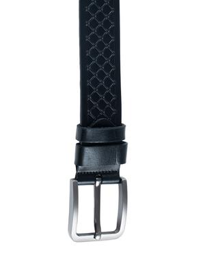 black leather belt - 15973074 - Standard Image - 4