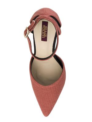 pink ankle strap sandals - 15973405 - Standard Image - 4