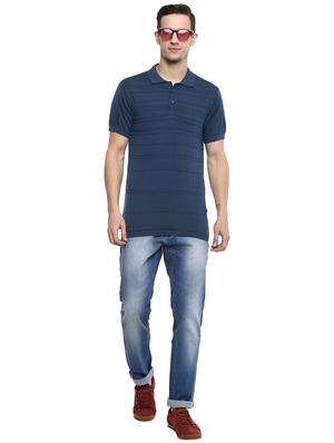 blue cotton washed jeans - 15974104 - Standard Image - 4
