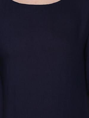 ruffle sleeved boat neck top - 15975039 - Standard Image - 4
