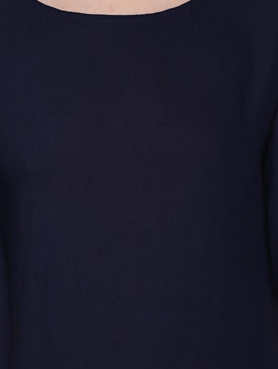 ruffle sleeved boat neck top - 15975039 - Zoom Image - 4