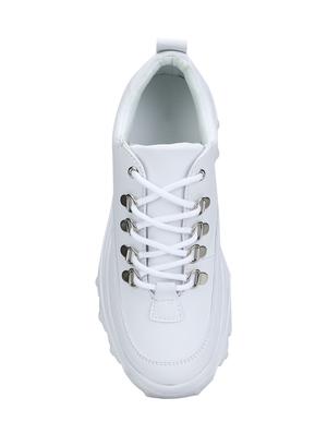 white lace-up boots - 15979132 - Standard Image - 4