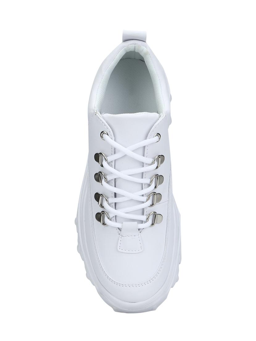 white lace-up boots - 15979132 - Zoom Image - 4