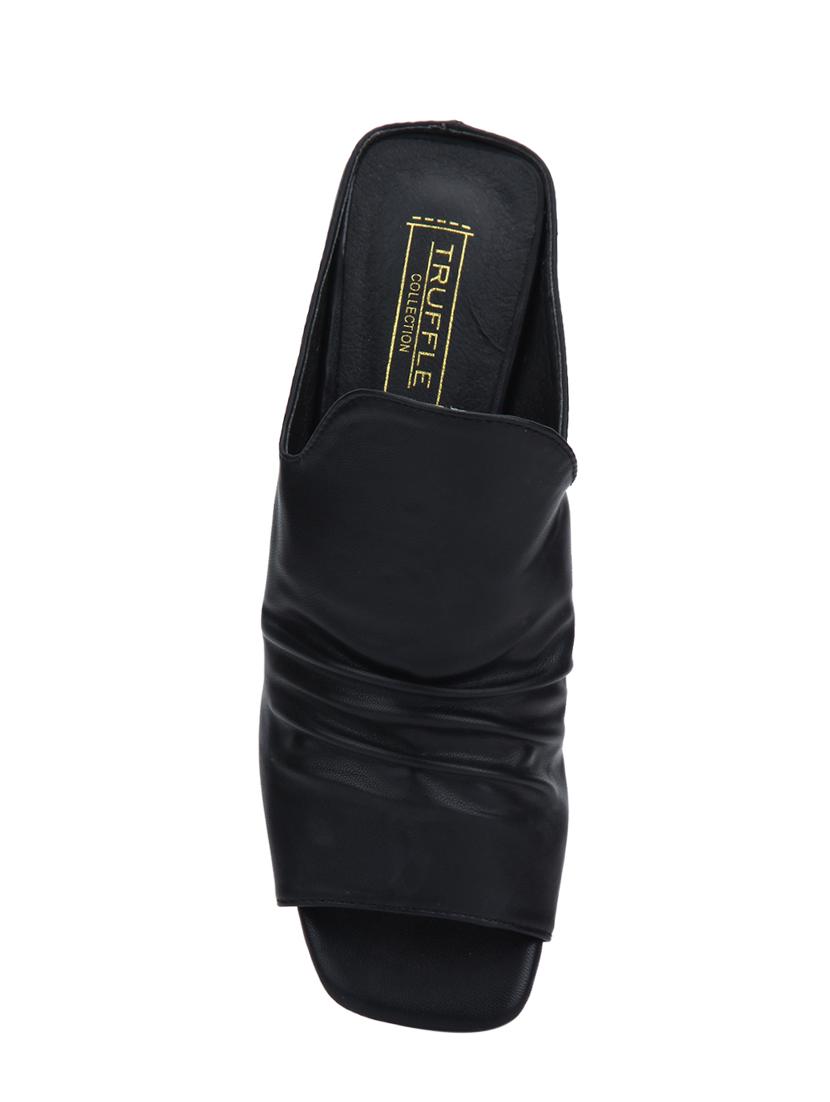 black slip on sandals - 15979179 - Zoom Image - 4