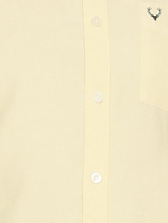 yellow solid casual shirt - 15981965 - Zoom Image - 4