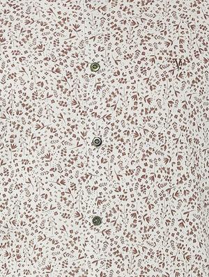 brown printed casual shirt - 15982003 - Standard Image - 4