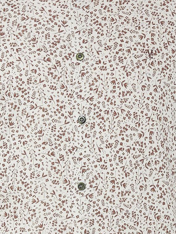 brown printed casual shirt - 15982003 - Zoom Image - 4