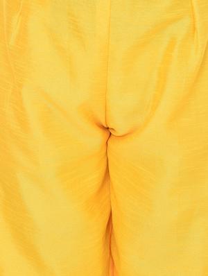 elastic waist pleated trouser - 15983684 - Standard Image - 4