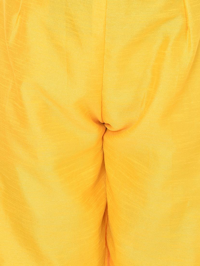 elastic waist pleated trouser - 15983684 - Zoom Image - 4