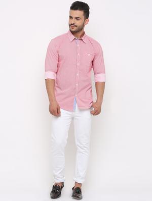 red striped casual shirt - 15988335 - Standard Image - 4